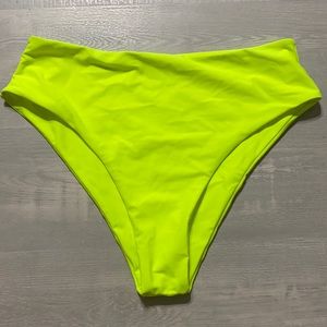 Super high waisted bikini bottoms
